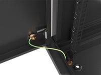 Lanberg rack cabinet 19&amp;quot; wall-mount 9U/600x450 for... - 5