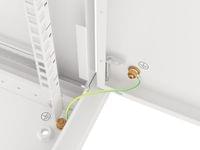 Lanberg rack cabinet 19" wall-mount 6U/600x600 for... - 2