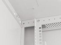 Lanberg rack cabinet 19&amp;quot; wall-mount 6U/600x600 for... - 4