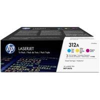 HP 312A 3-pack CYM Original LaserJet Toner Cartridges... - 1 HP 312A 3-pack CYM Original LaserJet Toner Cartridges... - 1