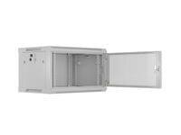 Lanberg rack cabinet 19&amp;quot; wall-mount 6U/600x450 with... - 2