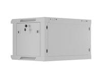 Lanberg rack cabinet 19&amp;quot; wall-mount 6U/600x450 with... - 5