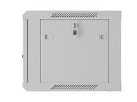 Lanberg rack cabinet 19&amp;quot; wall-mount 6U/600x450 with... - 8