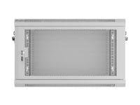 Lanberg rack cabinet 19&amp;quot; wall-mount 6U/600x450 with... - 10