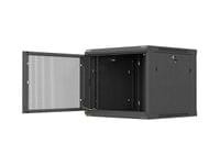 Lanberg rack cabinet 19&amp;quot; wall-mount 9U / 600x600 for... - 3