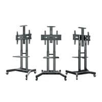 ONKRON Mobile TV Stand for 40-70” TVs with... - 2