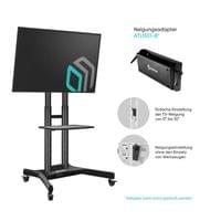 ONKRON Mobile TV Stand for 40-70” TVs with... - 3