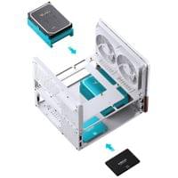 Кутия Jonsbo V12 Micro-ATX - Бяла - 7
