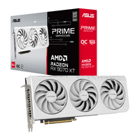 Видео карта ASUS PRIME RADEON RX 9070 XT White OC 16GB GDDR6 - 8