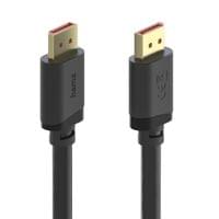 HAMA Кабел DisplayPort, DP 2.1, Ultra-HD 16K, 80 Gbit/s, 2 m - 2