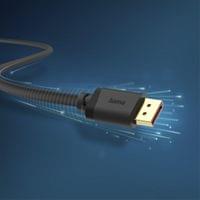 HAMA Кабел DisplayPort, DP 2.1, Ultra-HD 16K, 80 Gbit/s, 2 m - 5