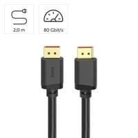 HAMA Кабел DisplayPort, DP 2.1, Ultra-HD 16K, 80 Gbit/s, 2 m - 13