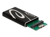 Външно чекмедже Delock 42006, За mSATA SSD, USB - 1