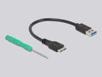 Външно чекмедже Delock 42006, За mSATA SSD, USB - 3 Външно чекмедже Delock 42006, За mSATA SSD, USB - 3