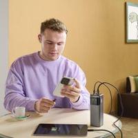 HAMA Външна батерия „High Power“, 200 W, 24000 mAh, 2x USB-C, USB-A,... - 5