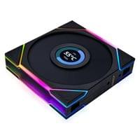 Вентилатор Lian Li UNI FAN TL Reverse LCD 120mm - Black - 2