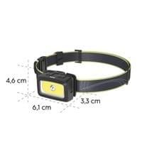 HAMA Фенер Челник &amp;quot;HL350&amp;quot; LED, батерии, 7 режима - 11