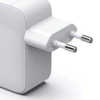 HAMA Бързо зарядно, 65 W, GaN, 2x USB-C, с разтегателен кабел 0.7м, бял - 9