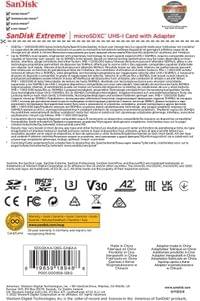 Карта памет SANDISK Extreme microSDXC, 128GB, За Dash... - 4