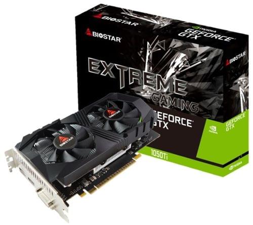 Видео карта BIOSTAR GeForce GTX 1050TI 4GB GDDR5 - 1