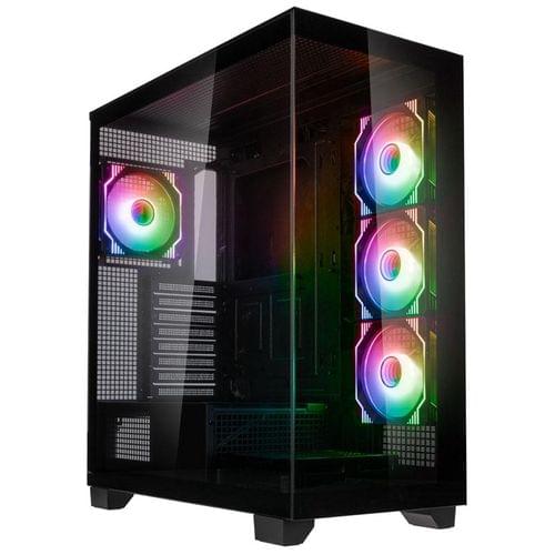 Кутия Kolink Unity Arena ARGB Showcase, Mid-Tower, Черна - 1