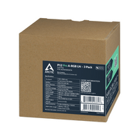 Комплект вентилатори ARCTIC P12 Pro A-RGB LN 120mm PWM... - 7