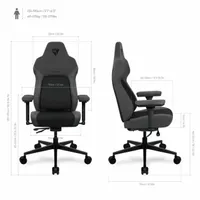 Геймърски стол ThunderX3 CORE Smart Ergonomic Mesh - Черен - 7
