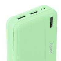 HAMA Външна батерия &amp;quot;Pocket 10&amp;quot;, 10000 mAh, Изходи: 2x... - 3