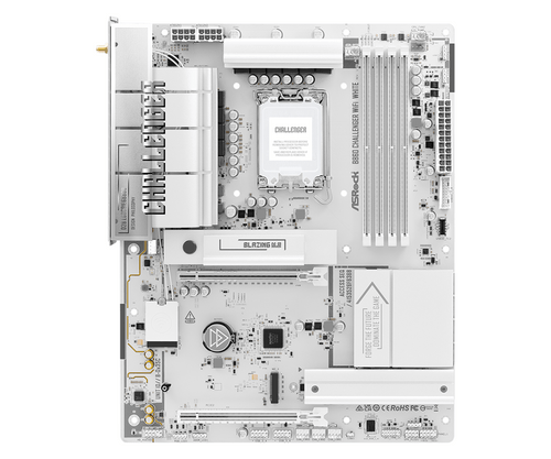 Дънна платка ASRock B860 Challenger White WIFI, LGA 1851 - 1