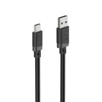 HAMA Кабел USB-A - USB-C, 2 м, черен - 2
