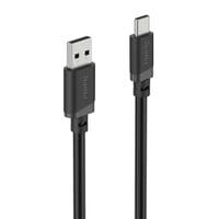 HAMA Кабел USB-A - USB-C, 2 м, черен - 6