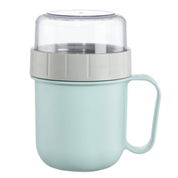 Купа за зърнени храни Xavax To Go, 2 отделения, 500 + 200 ml, пастелно... - 1