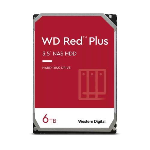 Хард диск WD Red Plus, 6TB NAS, 3.5&amp;quot;, 256MB, 5400RPM,... - 1