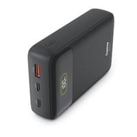 HAMA Външна батерия &amp;quot;PD20-W20&amp;quot;, 20000 mAh, 3 изхода: 2 x USB-C, USB-A,... - 1