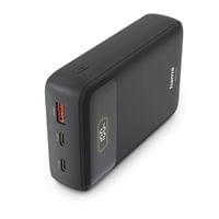HAMA Външна батерия &amp;quot;PD20-W20&amp;quot;, 20000 mAh, 3 изхода: 2 x USB-C, USB-A,... - 6