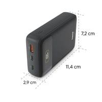 HAMA Външна батерия &amp;quot;PD20-W20&amp;quot;, 20000 mAh, 3 изхода: 2 x USB-C, USB-A,... - 10