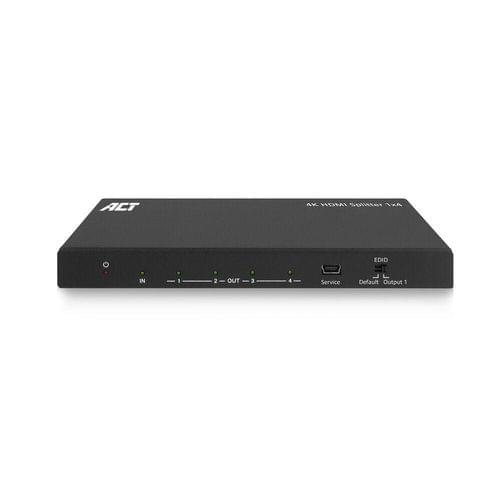 ACT HDMI Сплитер AC7832 4К HDMI сплитер, 1 вход.4 HDMI... - 1
