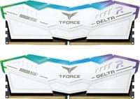 Памет Team Group T-Force Delta RGB White DDR5 32GB... - 1 Памет Team Group T-Force Delta RGB White DDR5 32GB... - 1
