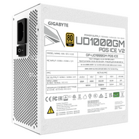 Захранващ блок Gigabyte UD1000GM PG5 V2 ICE - 1000W 80+ Gold PCIe 5.1 Ready - 5