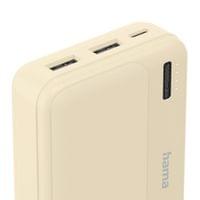 HAMA Външна батерия &amp;quot;Pocket 10&amp;quot;, 10000 mAh, Изходи: 2x... - 6