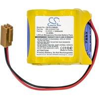 Батерия за  PLC контролер CS-PLC800SL Sanyo  CR8.L CR17450  Li-MnO2  3V... - 1