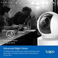 IP камера куполна TP-Link Tapo C222, 2560x1440@30fps, Pan/Tilt, H.264,... - 4