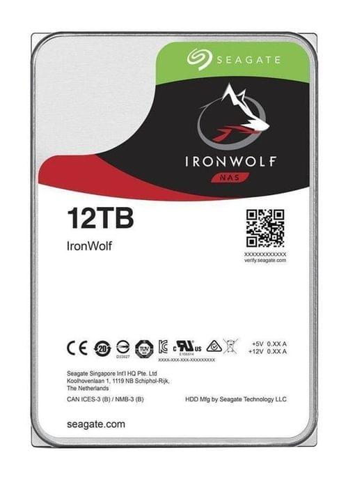 Хард диск SEAGATE IronWolf, 12TB, 256MB, 7200 rpm, SATA... - 1