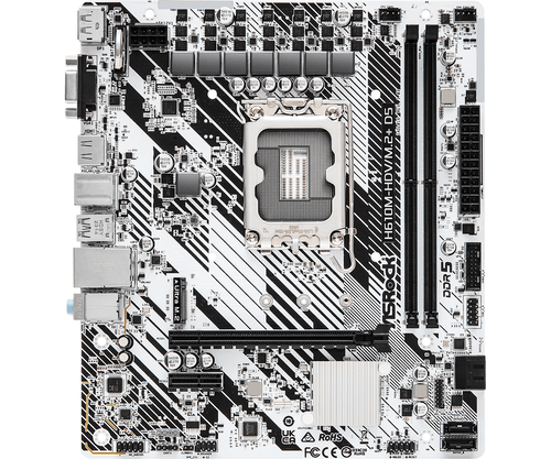 Дънна платка ASRock H610M-HDV/M.2+ D5 LGA1700 - 1
