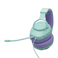 Геймърски слушалки JBL Quantum 100M2 Cyan - 6