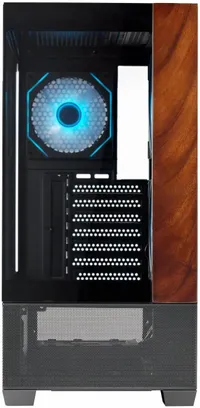 Кутия CoolerMaster Elite 690 Wood - Черна - 2
