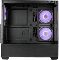 Кутия CoolerMaster Elite 690 Wood - Черна - 3