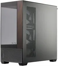 Кутия CoolerMaster Elite 690 Wood - Черна - 4