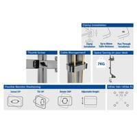 ACT Стойка за 2 бр мониторa 27&amp;quot; с... - 7