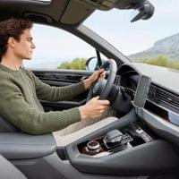 HAMA Безжично зарядно устройство Qi2, 15W, за кола, черно - 5